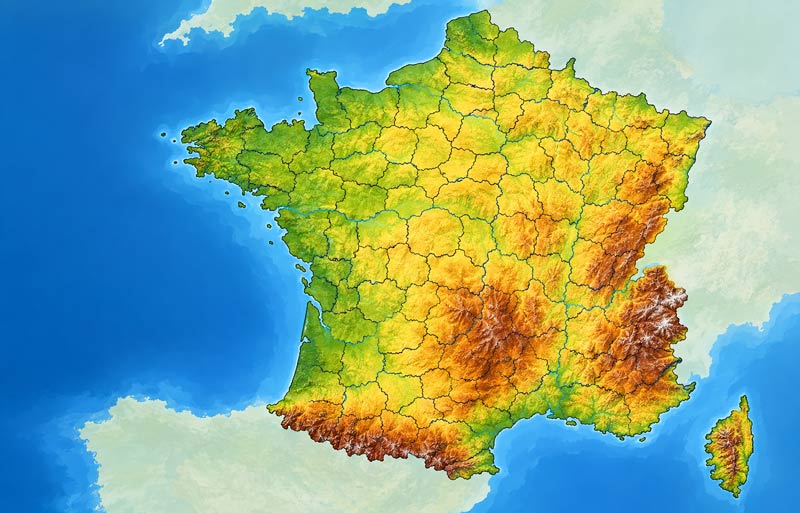 Carte météo nationale du matin